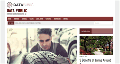 Desktop Screenshot of datapublic.org