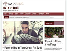 Tablet Screenshot of datapublic.org